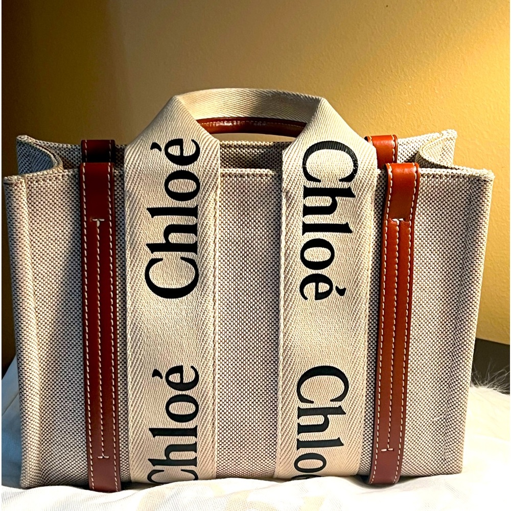 🔥 Chloe’ Canvas Small Tote